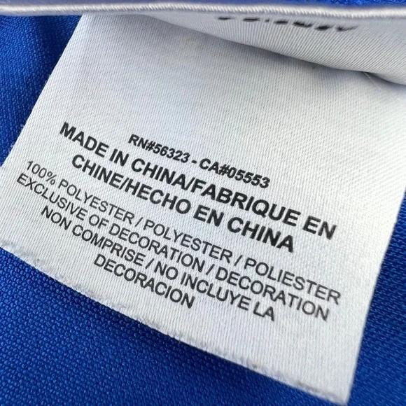 NIKE x DISNEY Golf Polo Tour Performance Men Large Blue Mickey Embroidered Shirt - Picture 13 of 16